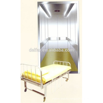 Hospital Bed Elevator with Painted Steel Cabin